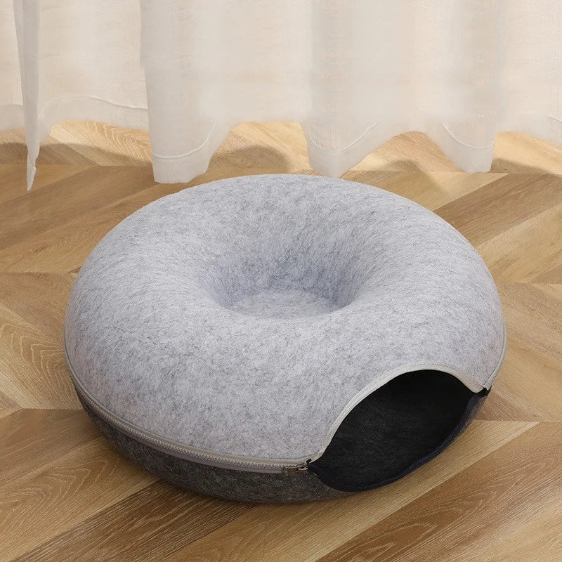 Cat Donut Interactive Bed