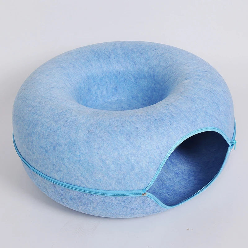 Cat Donut Interactive Bed