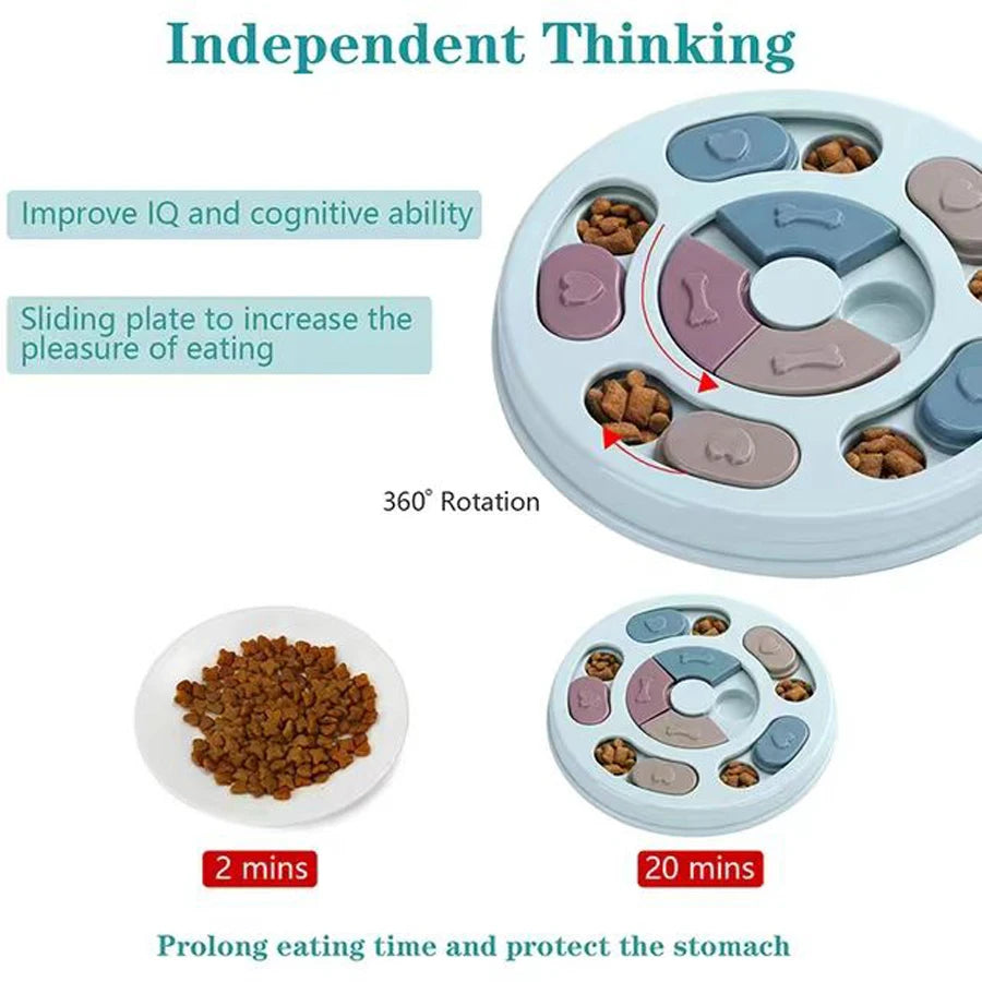 Interactive Dog Slow Feeder