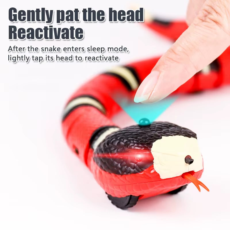 Smart Sensing Snake Cat Toy