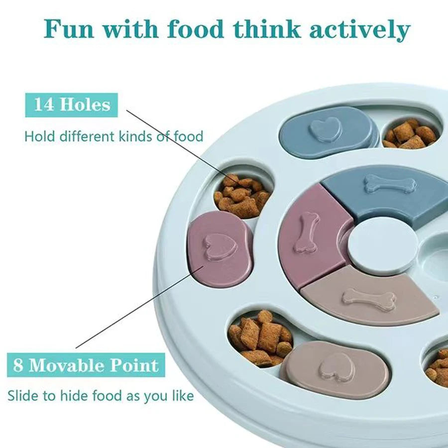 Interactive Dog Slow Feeder