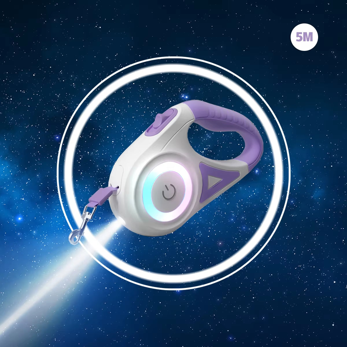 Dog Retractable LED Leash