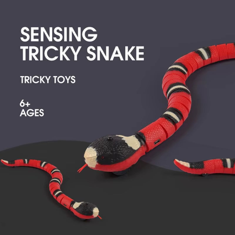 Smart Sensing Snake Cat Toy