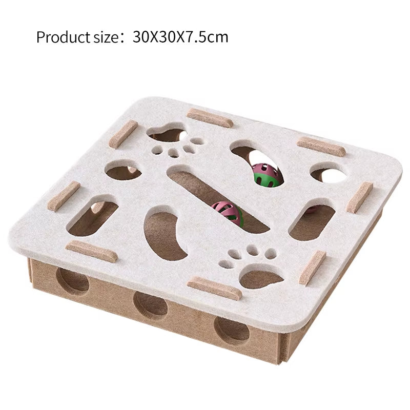Interactive Cat Puzzle Toy