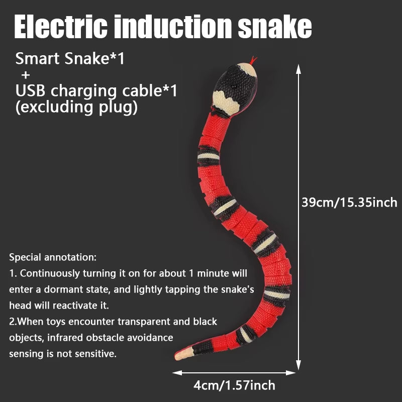 Smart Sensing Snake Cat Toy
