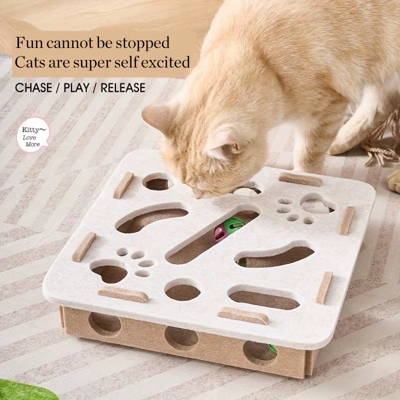 Interactive Cat Puzzle Toy