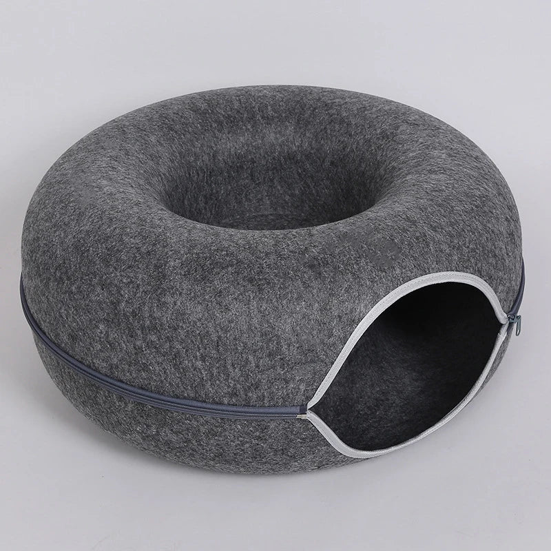 Cat Donut Interactive Bed