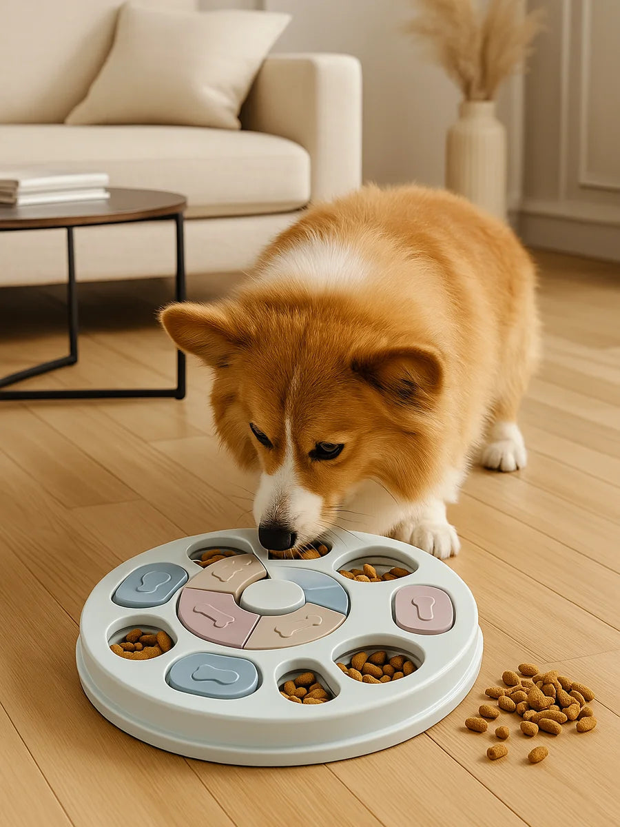 Interactive Dog Slow Feeder