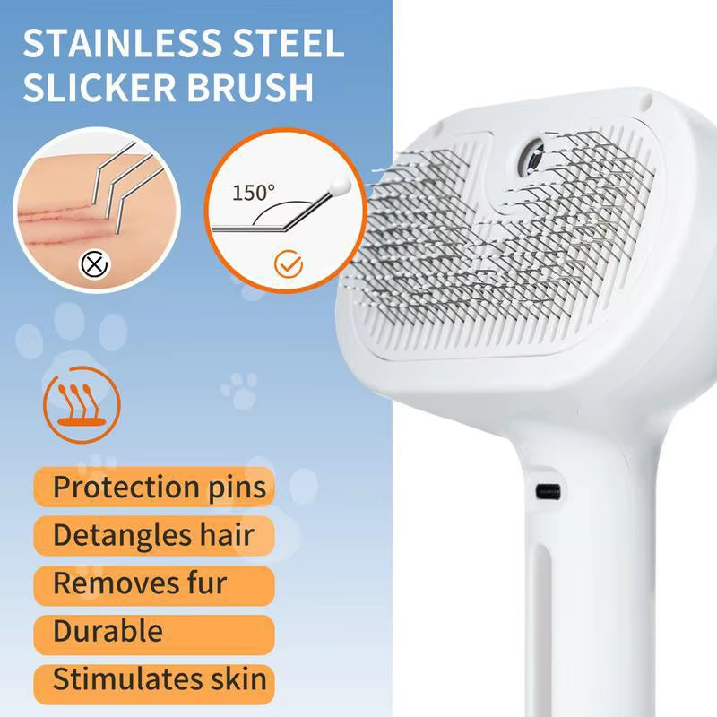 Pet Grooming Mist Brush